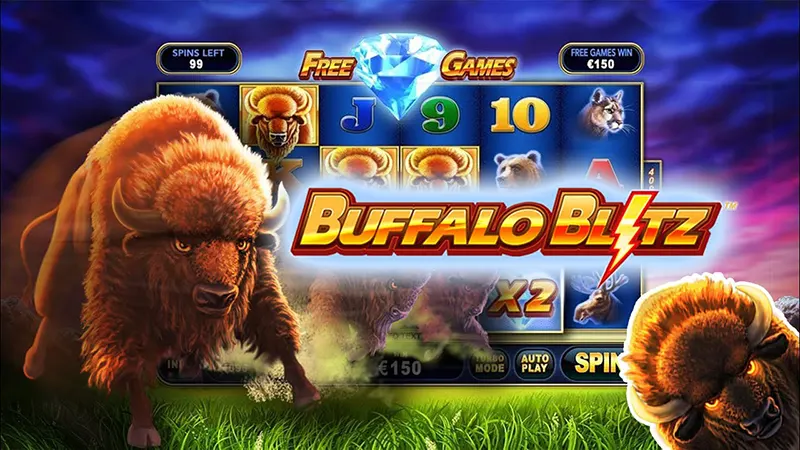 Buffalo Blitz – Huyền thoại game slot từ Playtech chính thức ra mắt tại 78WIN