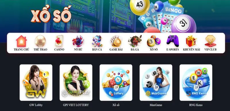 GW Lottery – Quay số nhanh, trúng lớn mỗi ngày tại 78WIN